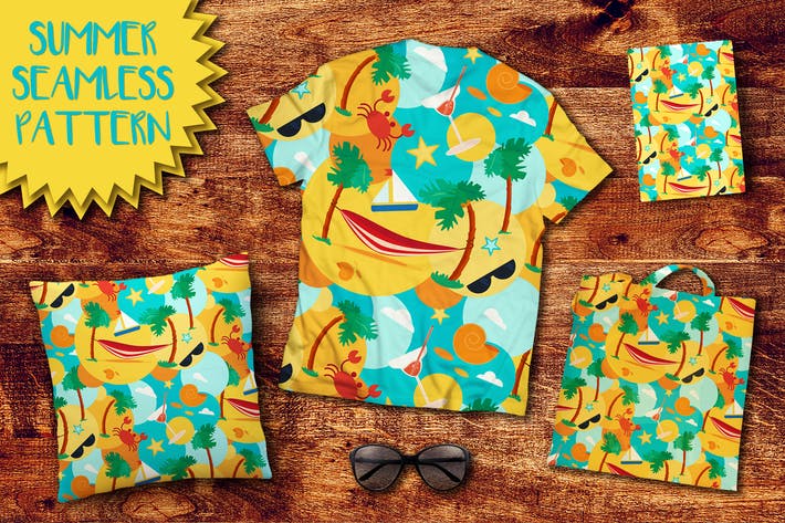 پترن زیبا و جذاب ساحل تابستانی