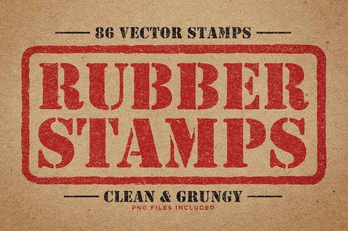 پکیج 80 استامپ و مهر