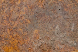 تصویر یک صفحه آهنی زنگ زده برای استفاده به عنوان بک گراند