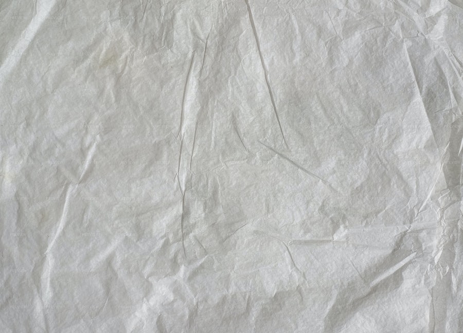تصویر یک کاغذ سفیده چروک شده مناسب پس زمینه