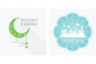 پوستر کارت تبلیغاتی ماه رمضان