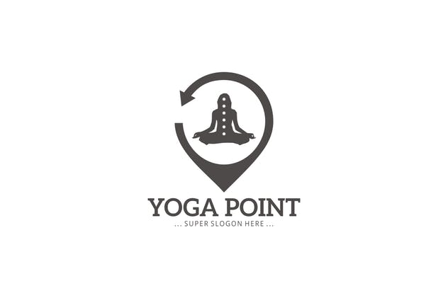 لوگو اماده کلاس یوگا Yoga Point