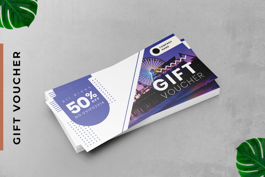 وکتور کارت کوپن هدیه زمین بازی