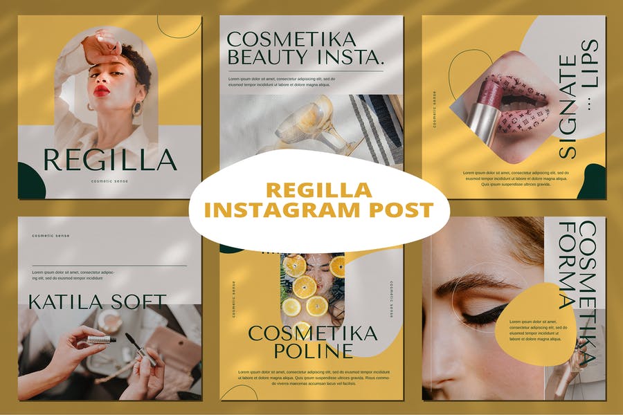 پست اینستاگرام آرایشی و زیبایی