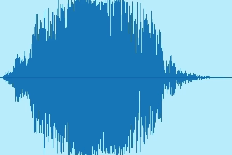 موزیک نمایش لوگو Glitch Interface Logo