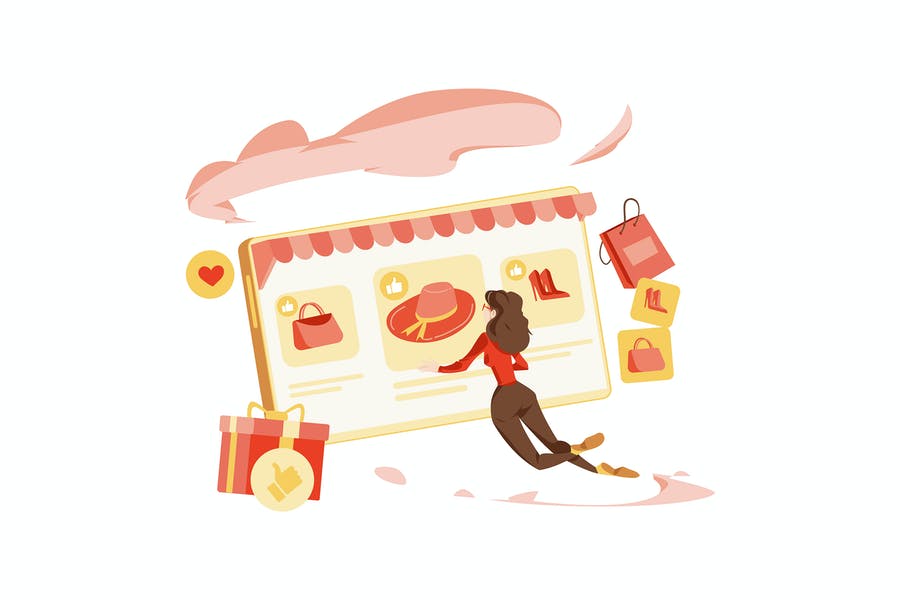 طرح مفهومی نمایش محصولات پیشنهادی