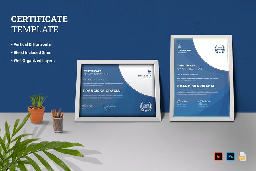 طرح قالب آماده لیسانس و گواهینامه