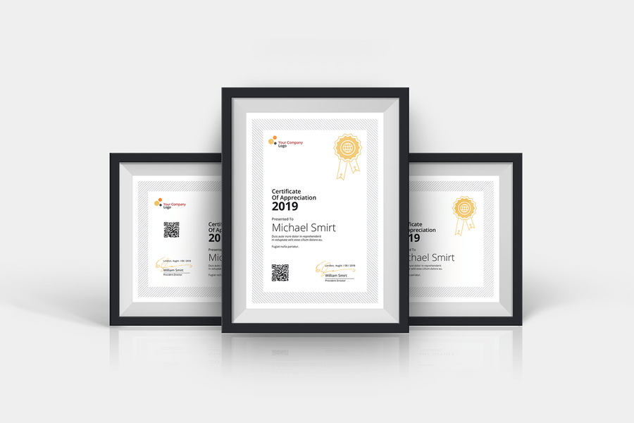 فایل لایه باز گواهیانه ساده